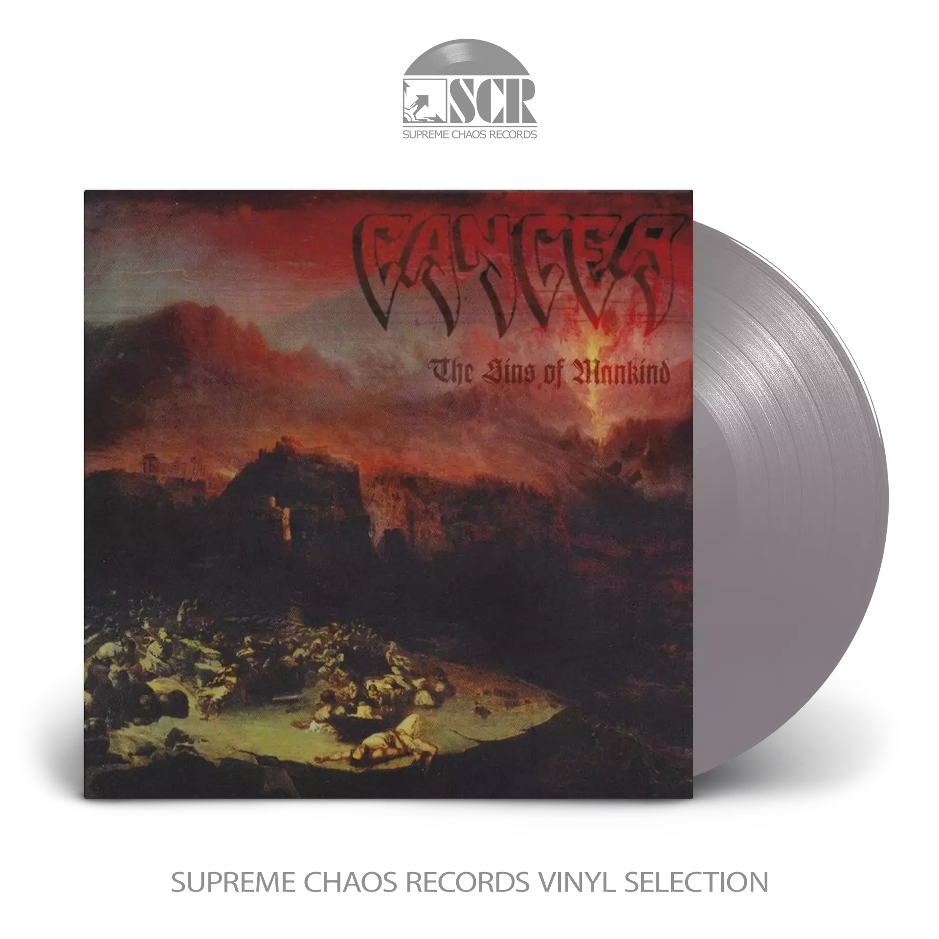 CANCER - The Sins Of Mankind [SILVER LP]