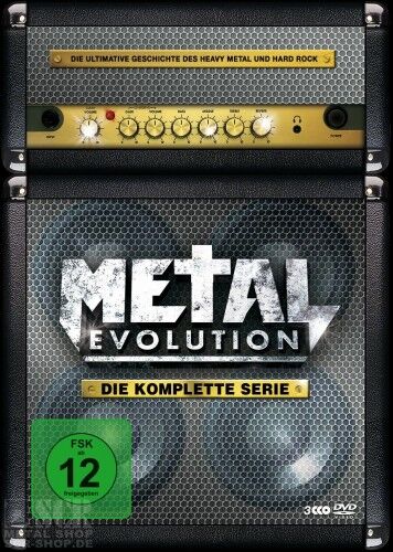 METAL EVOLUTION - Die komplette Serie - Metal Documentary [3-DVD BOXDVD]