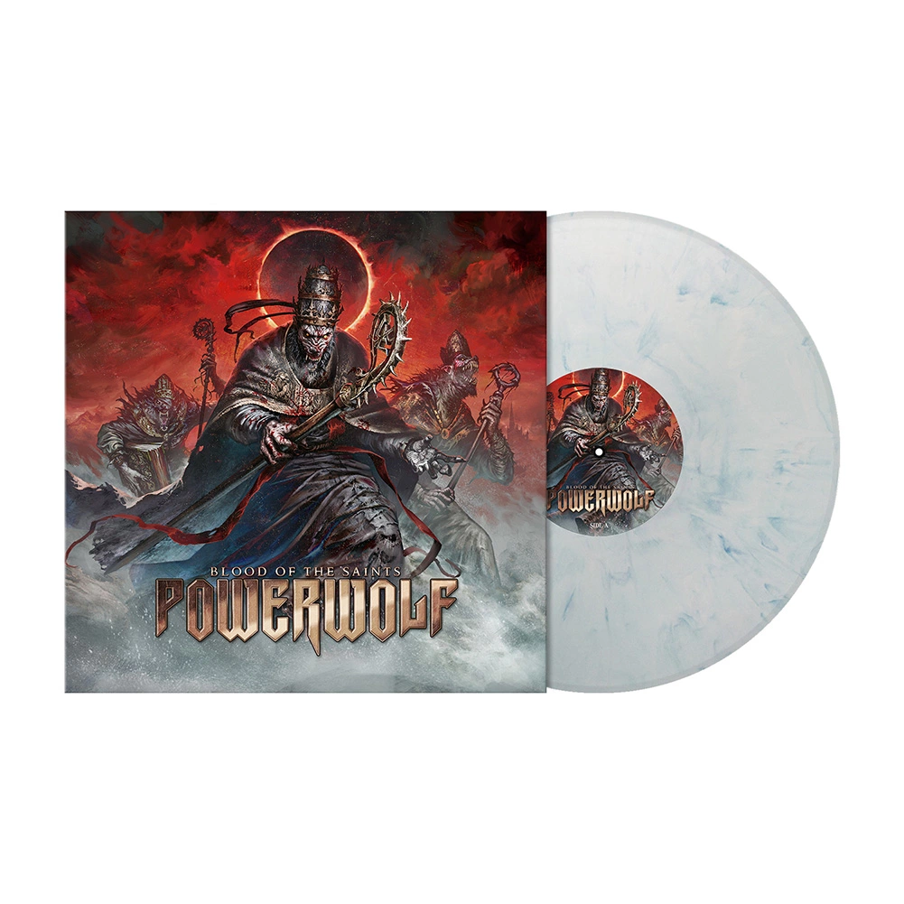 POWERWOLF - Blood Of The Saints 10th Anniversary Edition [WHITE/SILVER/BLUE LP]