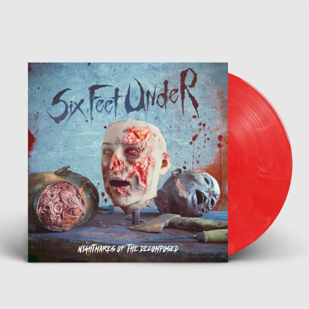 SIX FEET UNDER - Nightmares Of The Decomposed [RED/WHITE LP]