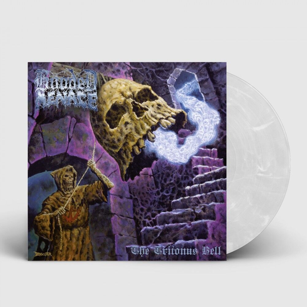 HOODED MENACE - The Tritonus Bell [CLEAR/WHITE LP]