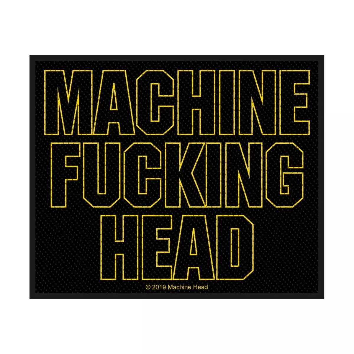 MACHINE HEAD - Machine Fucking Head [PATCH]