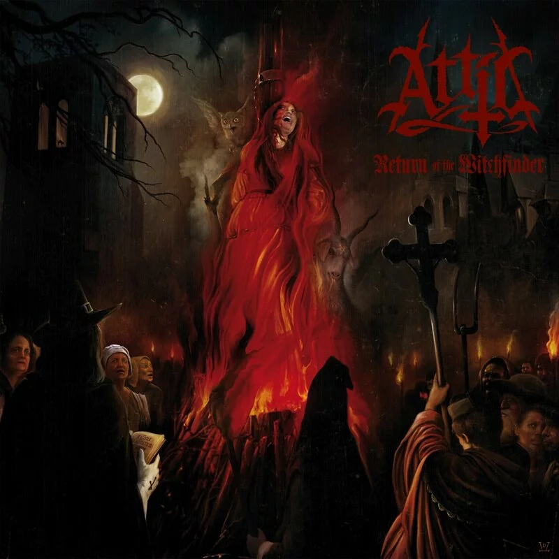 ATTIC - Return Of The Witchfinder [RED/BLACK MARBLED LP]