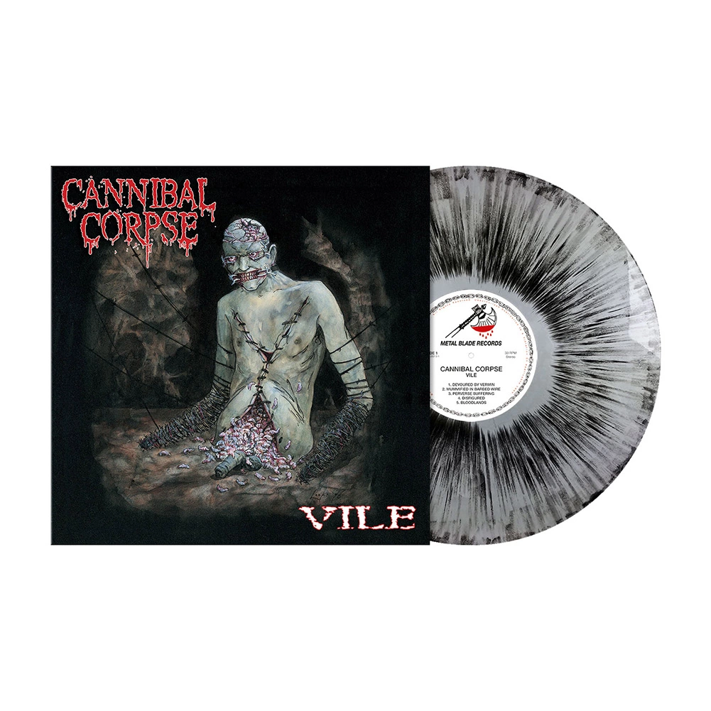 CANNIBAL CORPSE - Vile [SILVER/BLACK DUST LP]