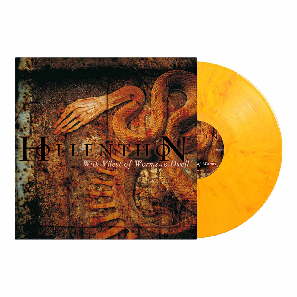 HOLLENTHON - With Vilest Worms To Dwell [YELLOW/RED MARBLED LP]