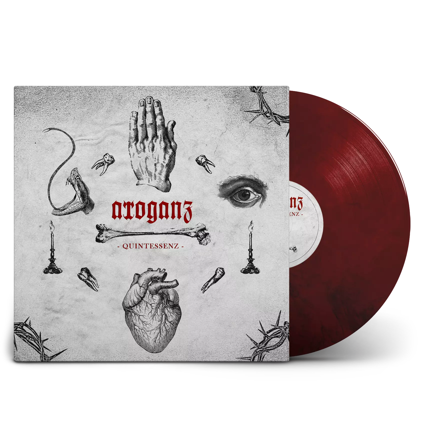 ARROGANZ - Quintessenz [RED/BLACK MARBLED LP]