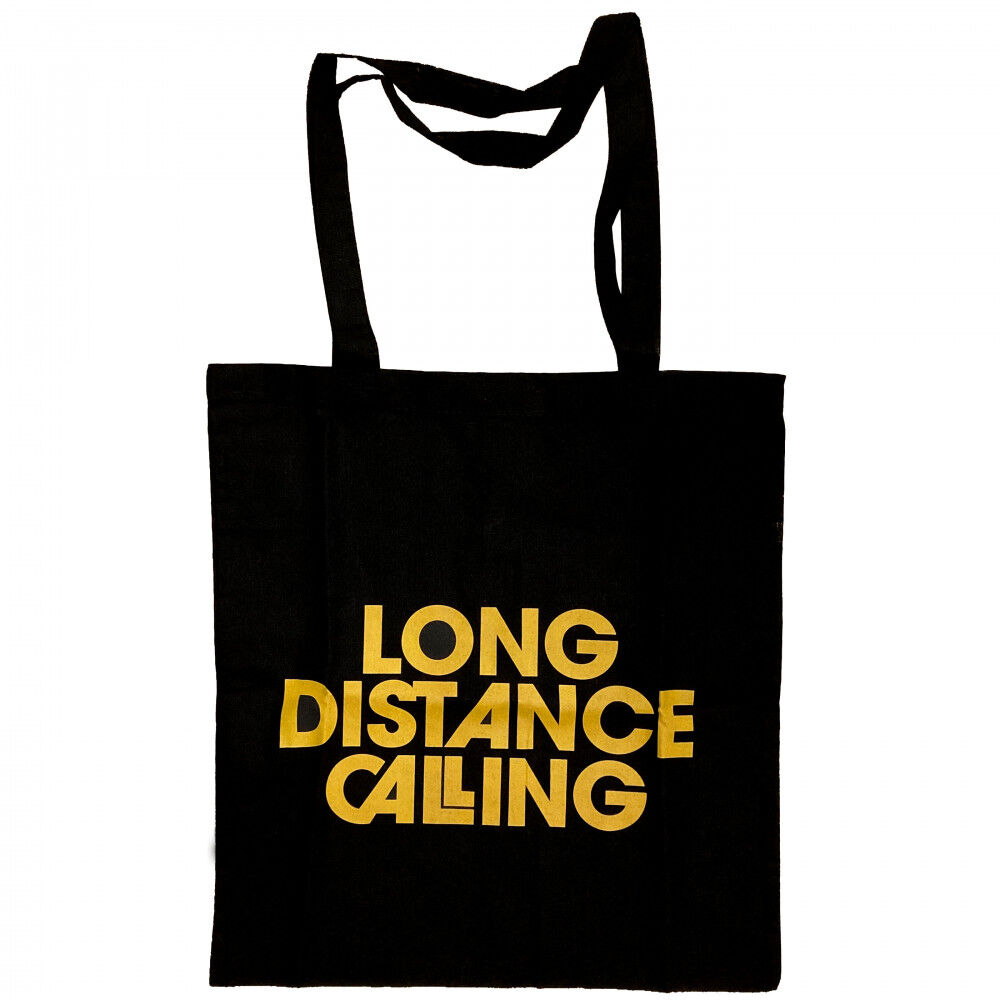 LONG DISTANCE CALLING - Yellow Logo [TOTE BAG]