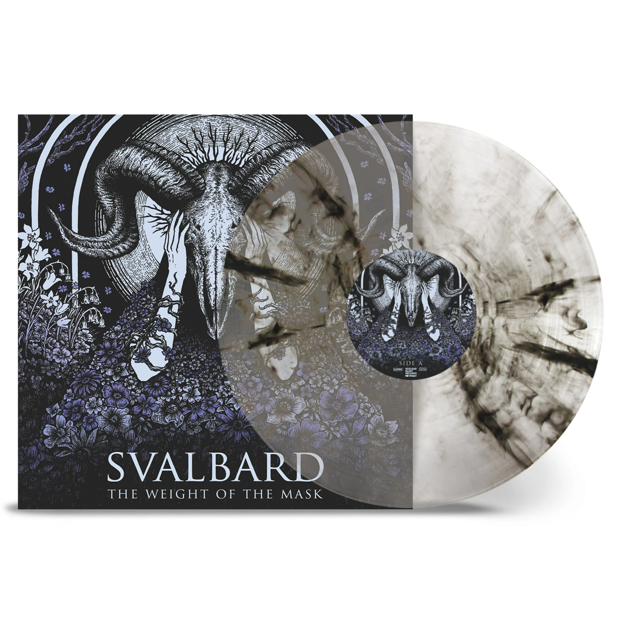 SVALBARD - The Weight Of The Mask [CRYSTAL CLEAR/BLACK MARBLED VINYL]
