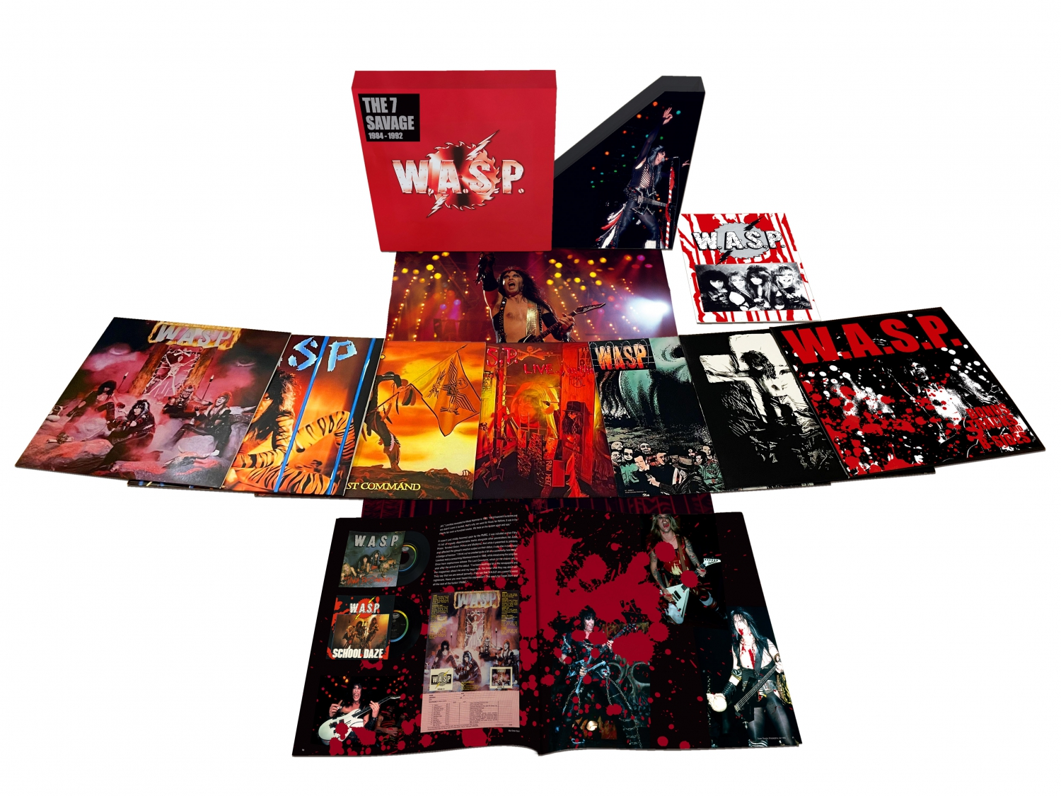 W.A.S.P. - The 7 Savage: 1984-1992 [VINYL LP BOXSET]