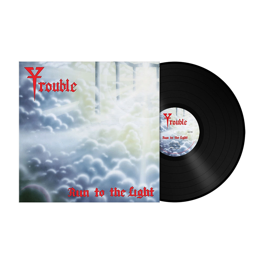 TROUBLE - Run To The Light [BLACK LP]