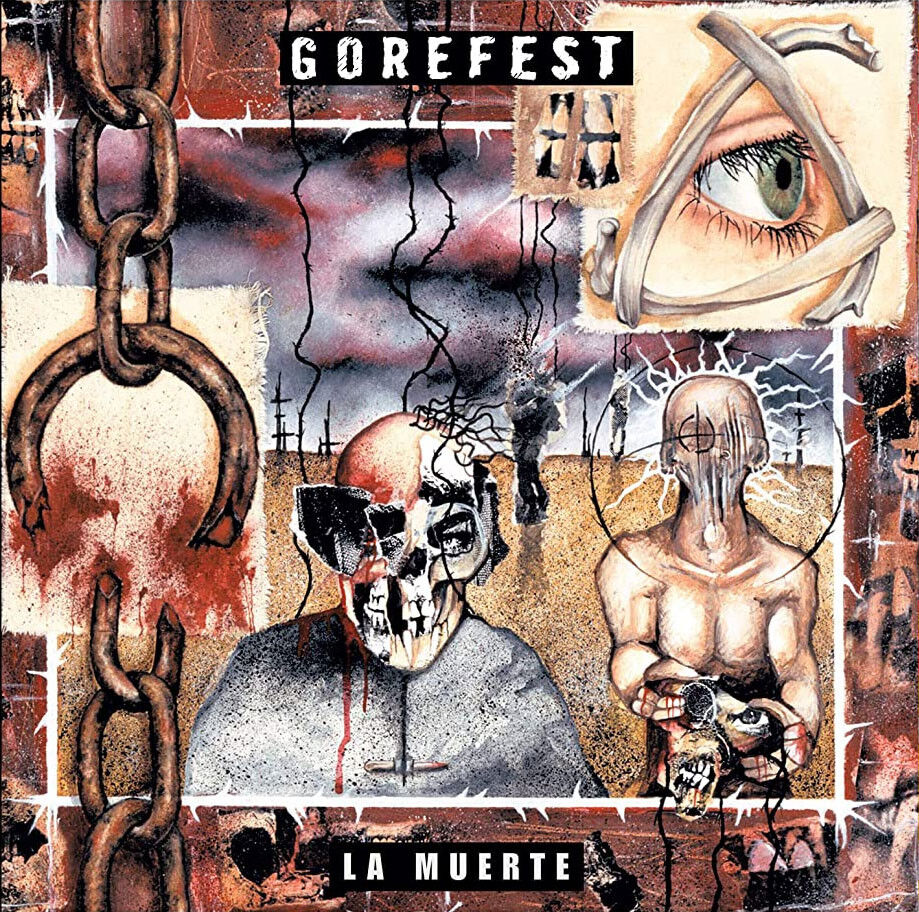 GOREFEST - La Muerte [ORANGE/RED/WHITE DLP]