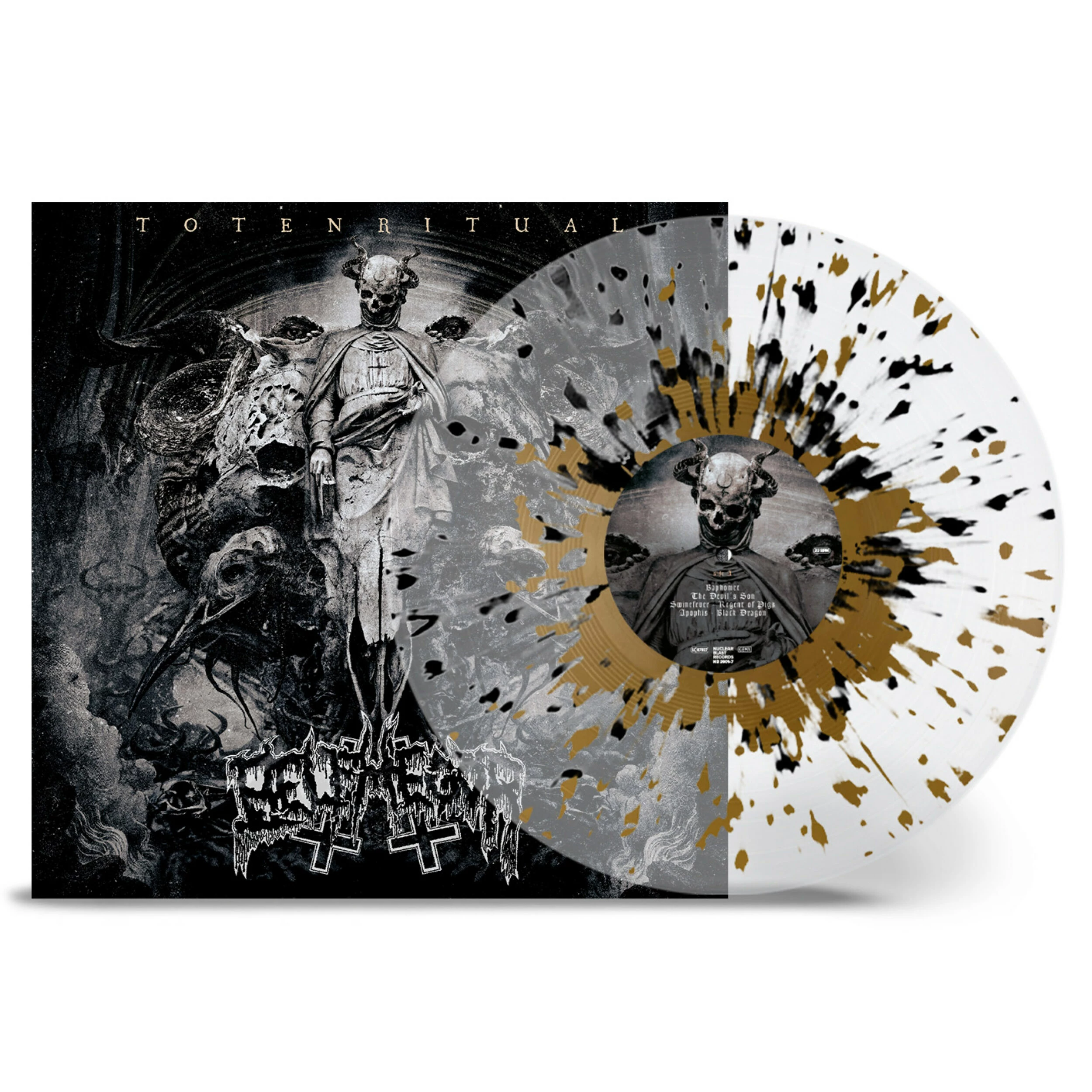 BELPHEGOR - Totenritual [CRYSTAL CLEAR/GOLD/BLACK SPLATTER LP]