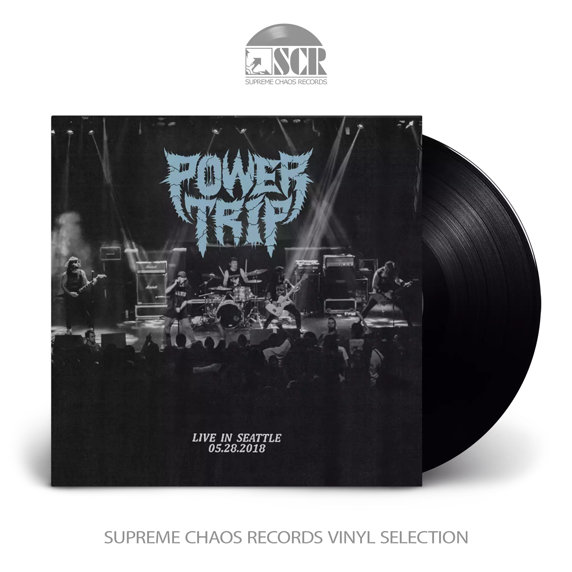 POWER TRIP - Live In Seattle 05.28.2018 [BLACK LP]