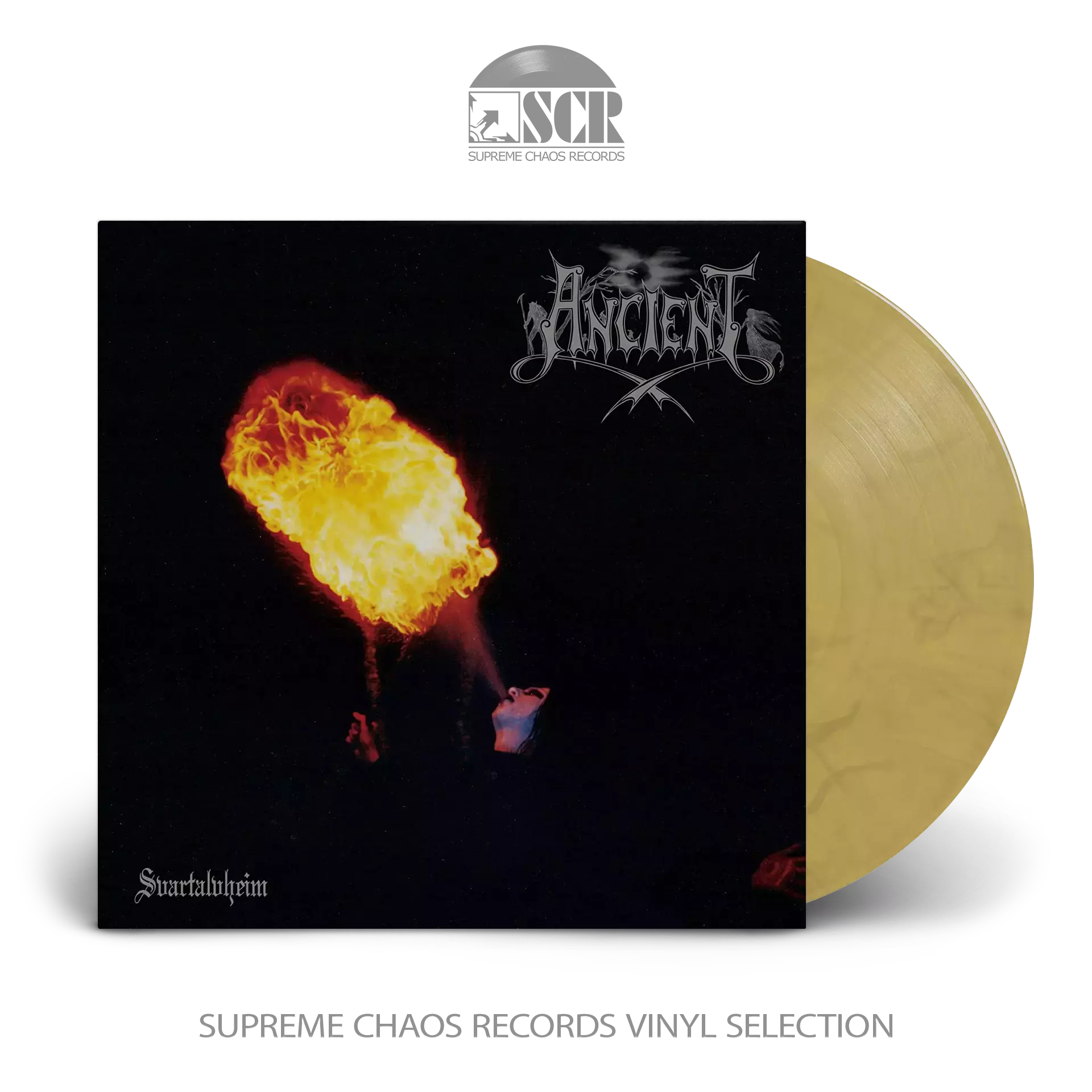 ANCIENT - Svartalvheim [GOLD/BLACK MARBLEDL LP]