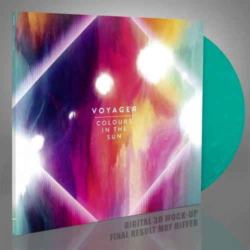 VOYAGER - Colours In The Sun [TRANSPARENT GREEN/WHITE MARBLED LP]