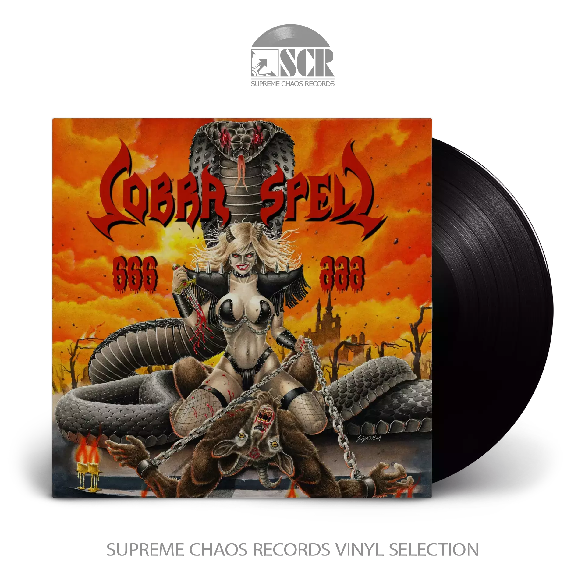 COBRA SPELL - 666 [BLACK LP]
