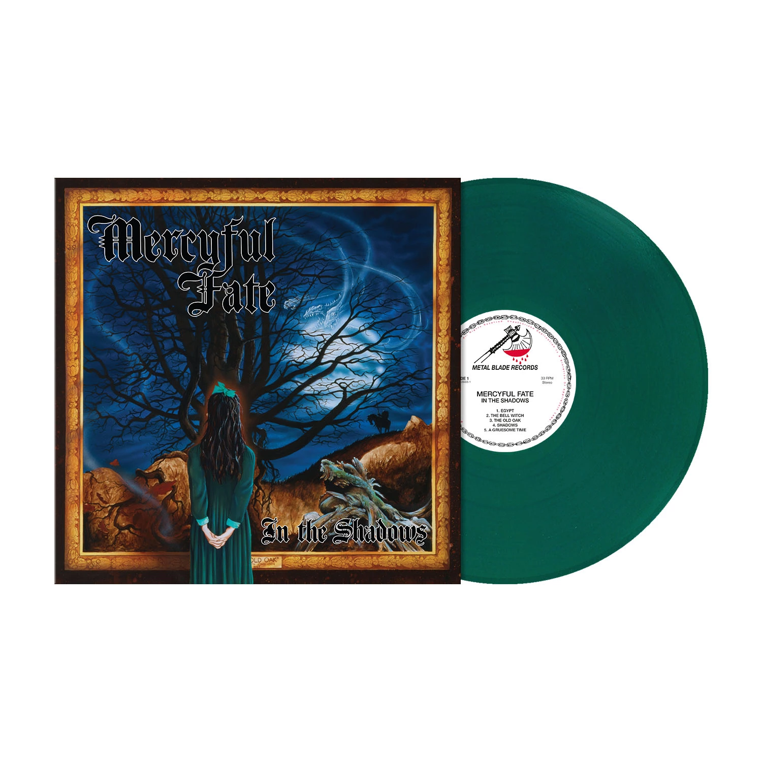 MERCYFUL FATE - In The Shadows (Re-Issue) [TEAL GREEN MARBLED LP]