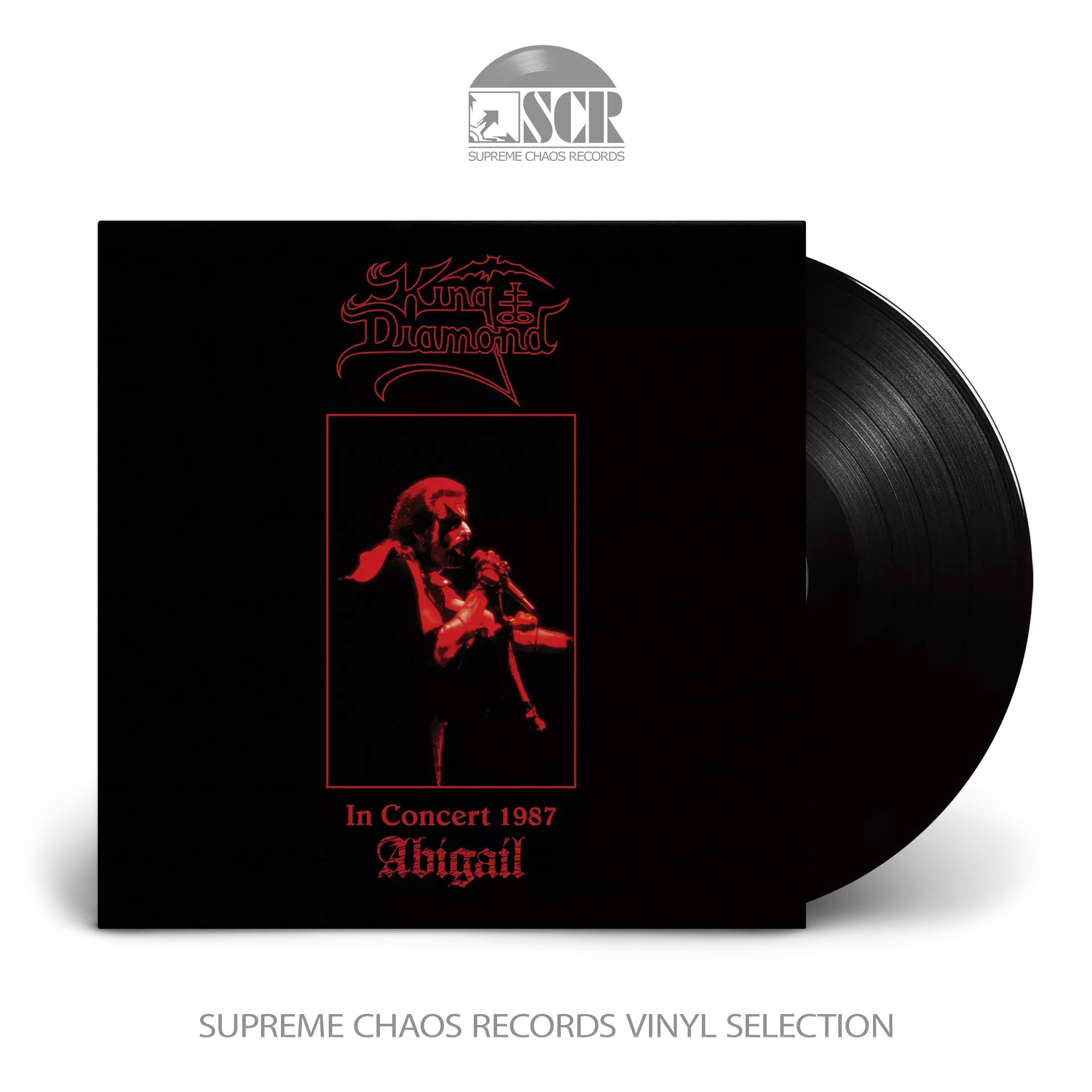 KING DIAMOND - In Concert 1987 - Abigail [BLACK LP]