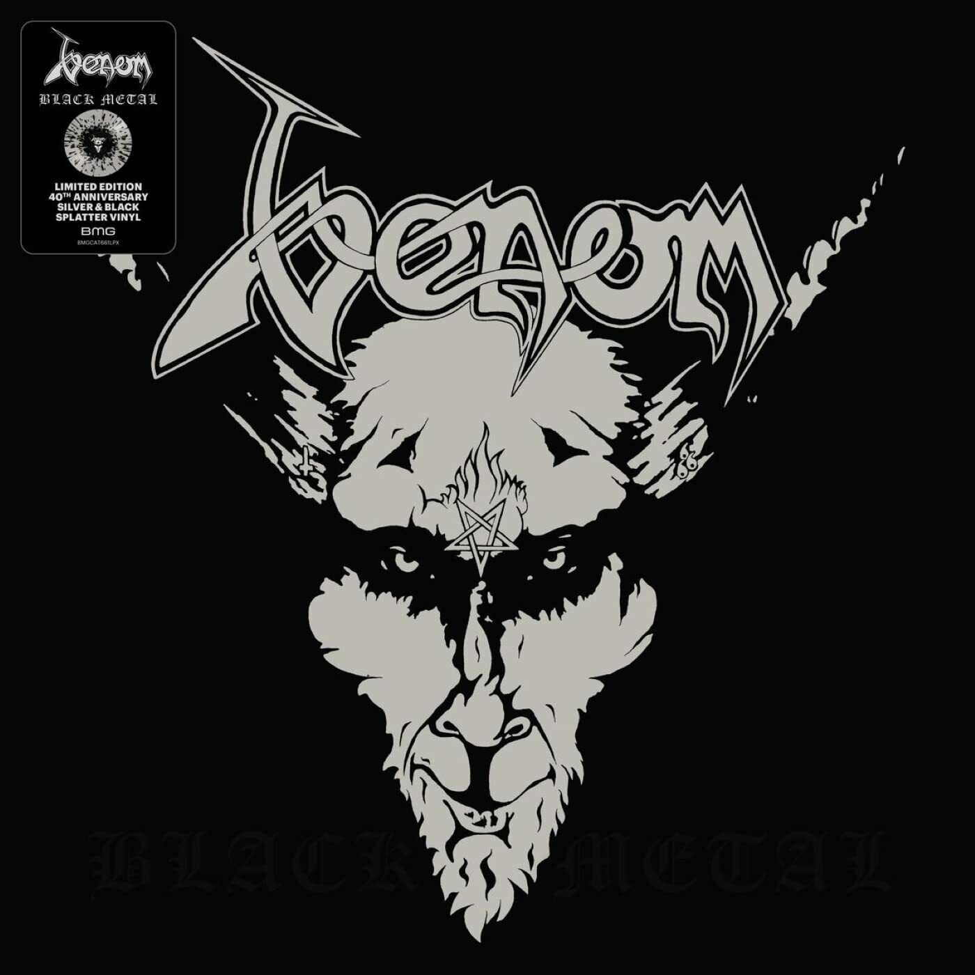 VENOM - Black Metal [SILVER/BLACK LP]