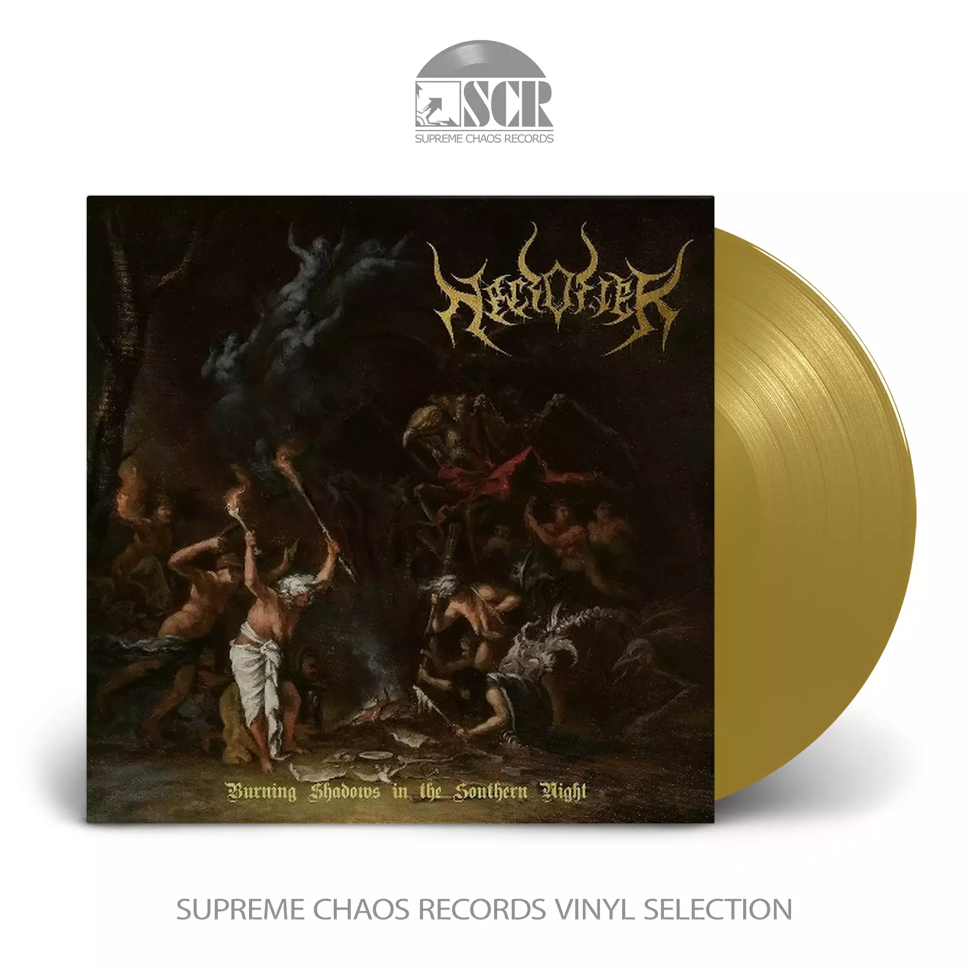 NECROFIER - Burning Shadows in the Southern Night [GOLD LP]
