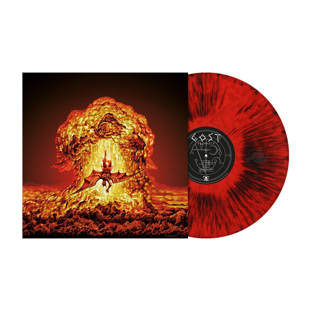 GOST - Prophecy [RED BLACK DUST SPLATTER LP]