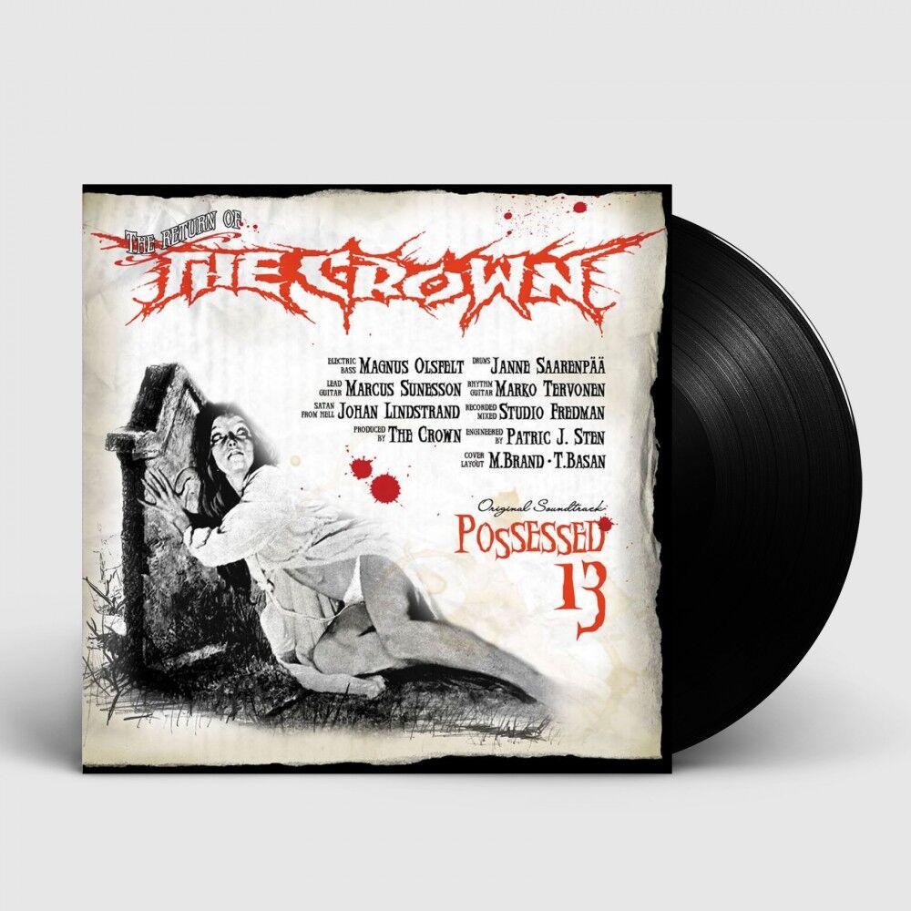 THE CROWN - Possessed 13 [BLACK LP]