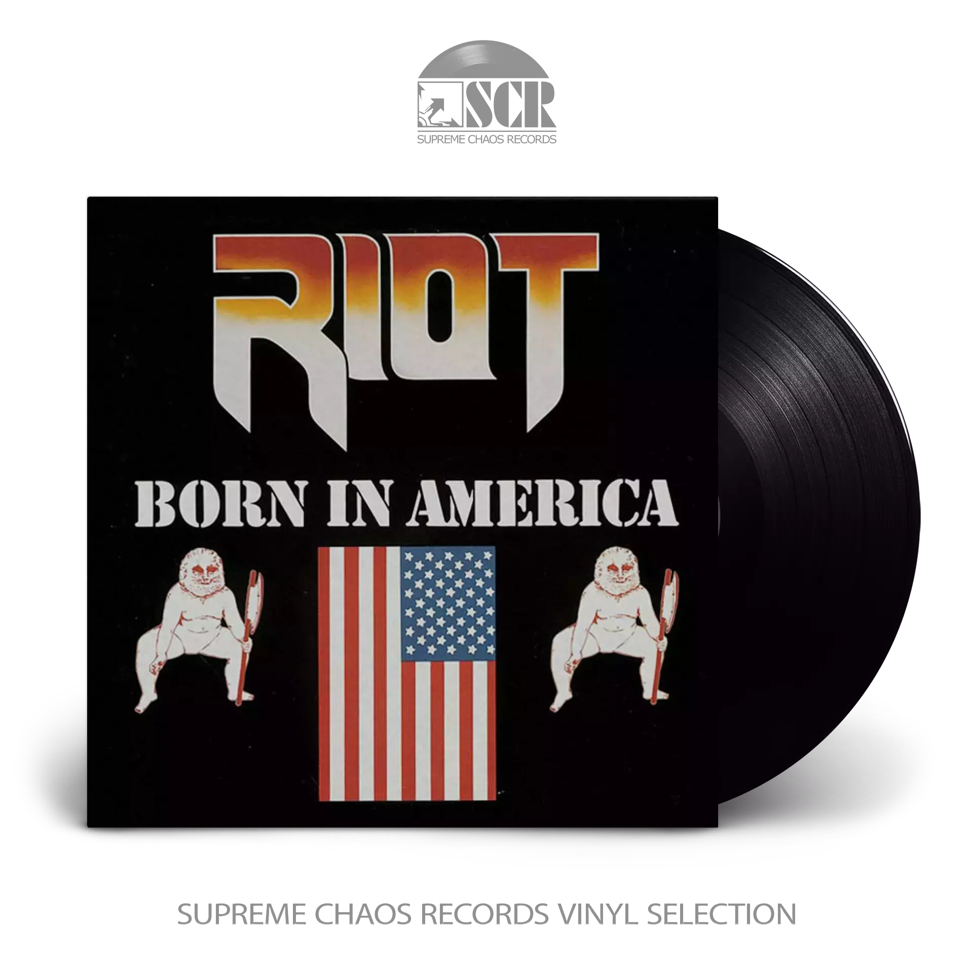 RIOT - Born In America [BLACK LP]