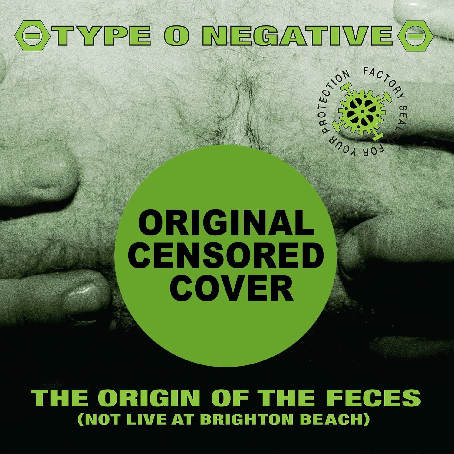 TYPE O NEGATIVE - The Origin Of The Feces [DELUXE GREEN/BLACK DLP]