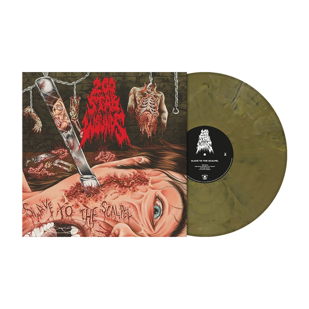 200 STAB WOUNDS - Slave To The Scalpel (Re-Issue) [MUDDY OLIVE BROWN MARBLED LP]