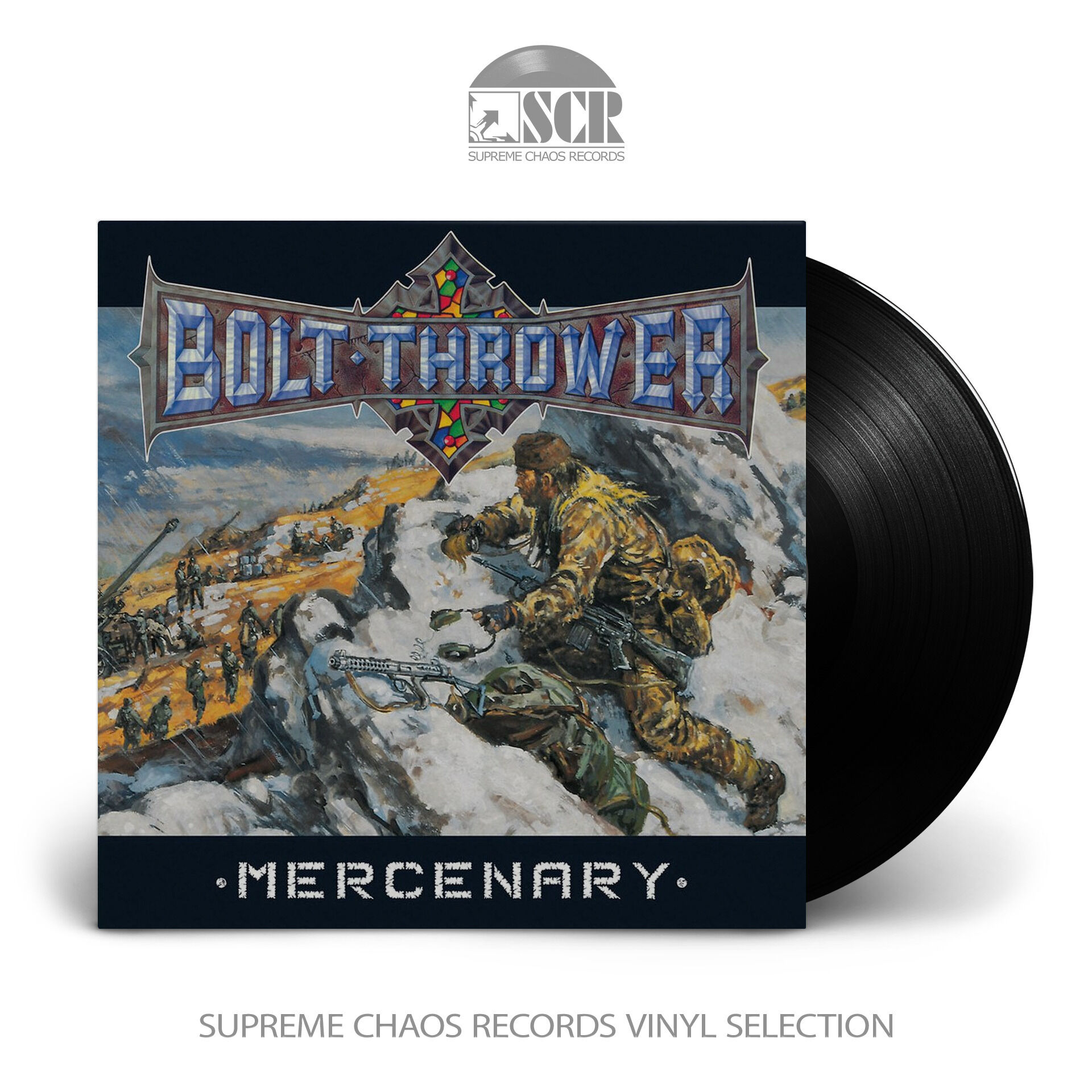 BOLT THROWER - Mercenary [US-IMPORT BLACK LP]