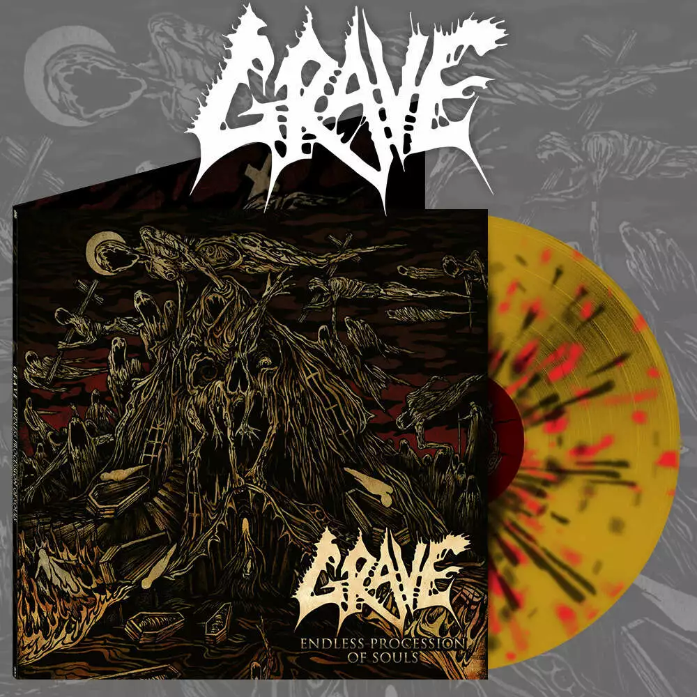 GRAVE - Endless Procession Of Souls (Re-Issue 2023) [MUSTARD/RED/BLACK SPLATTER LP]