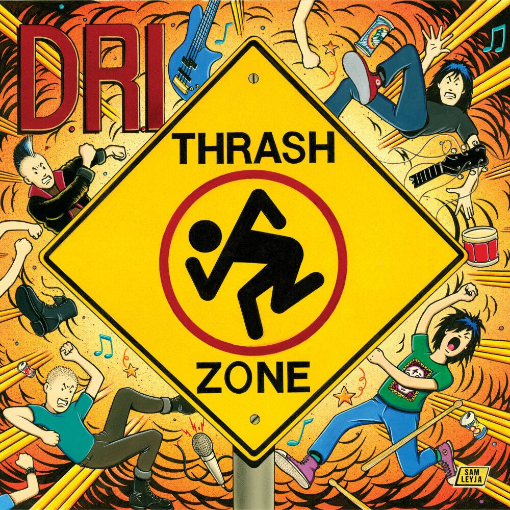 DRI - Thrash Zone [ORANGE LP]