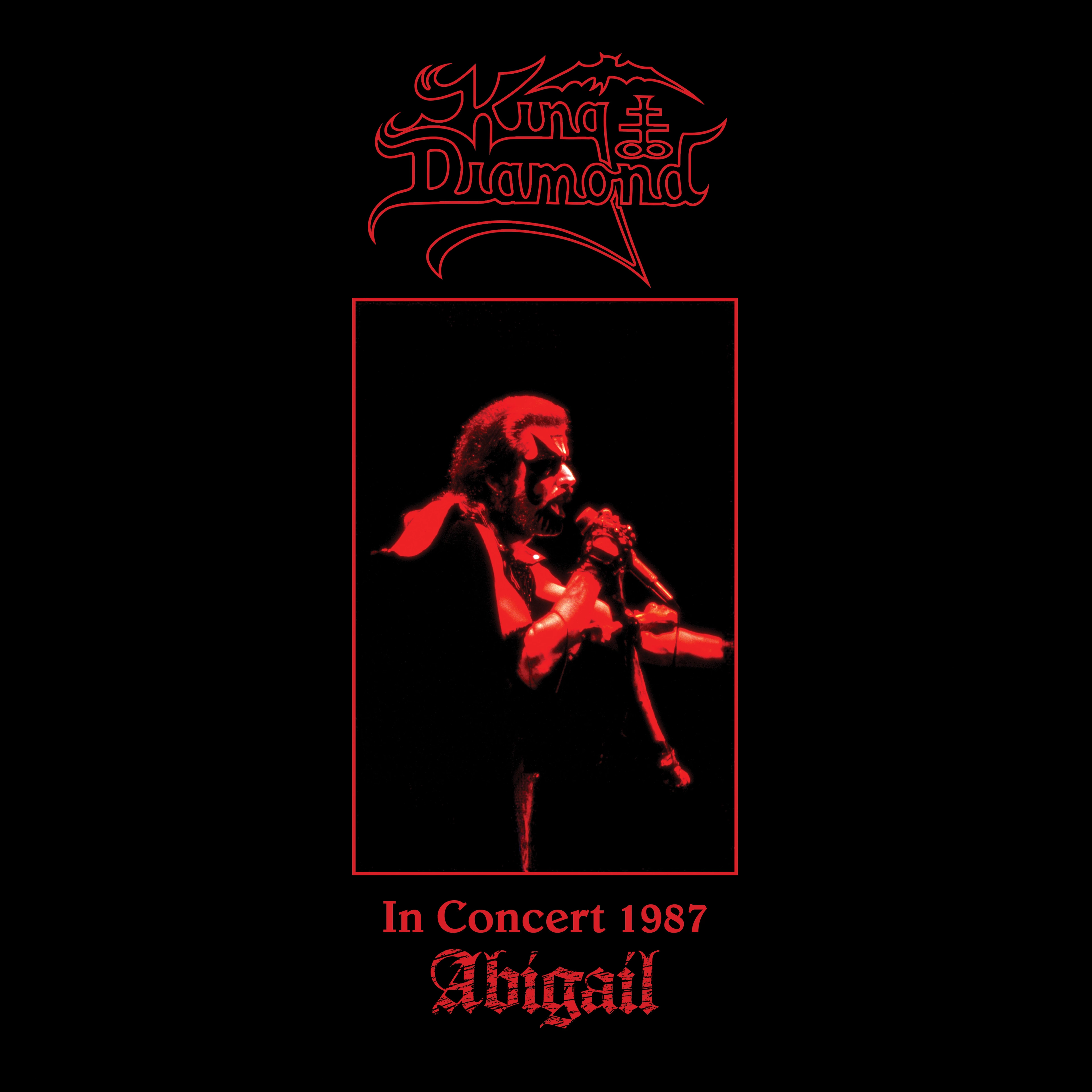 KING DIAMOND - In Concert 1987 - Abigail [BLACK LP]