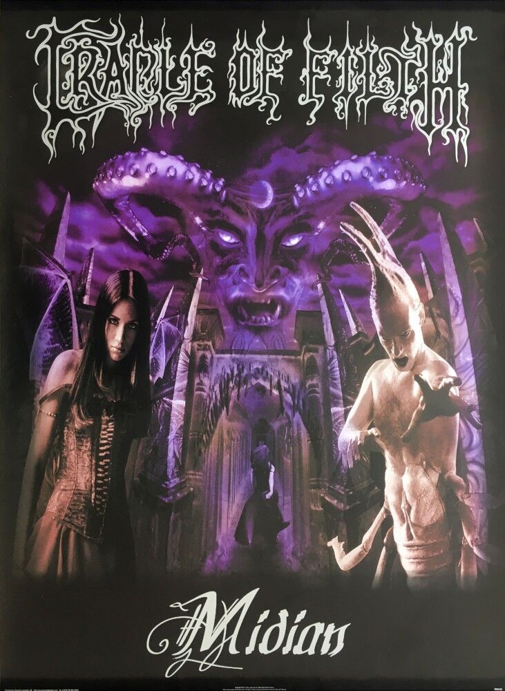 CRADLE OF FILTH - Midian [PP0153 POSTER]