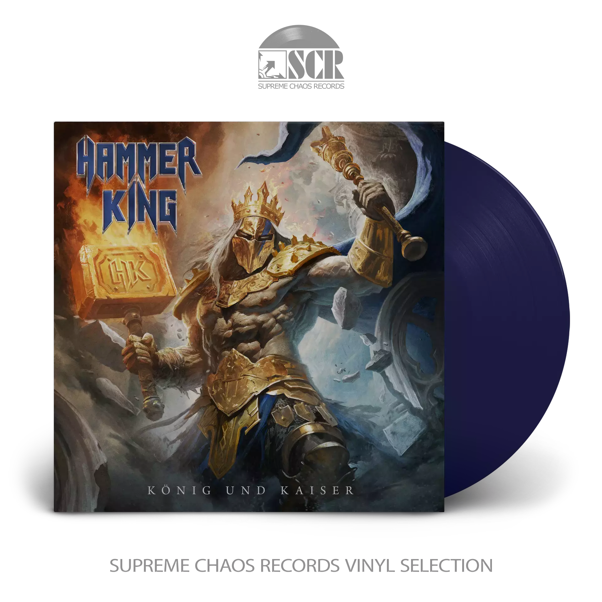 HAMMER KING - König Und Kaiser [ROYAL BLUE LP]