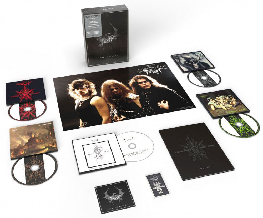 CELTIC FROST - Danse macabre - Discography 1984-1987  [DELUXE 5CD BOX SET BOXCD]