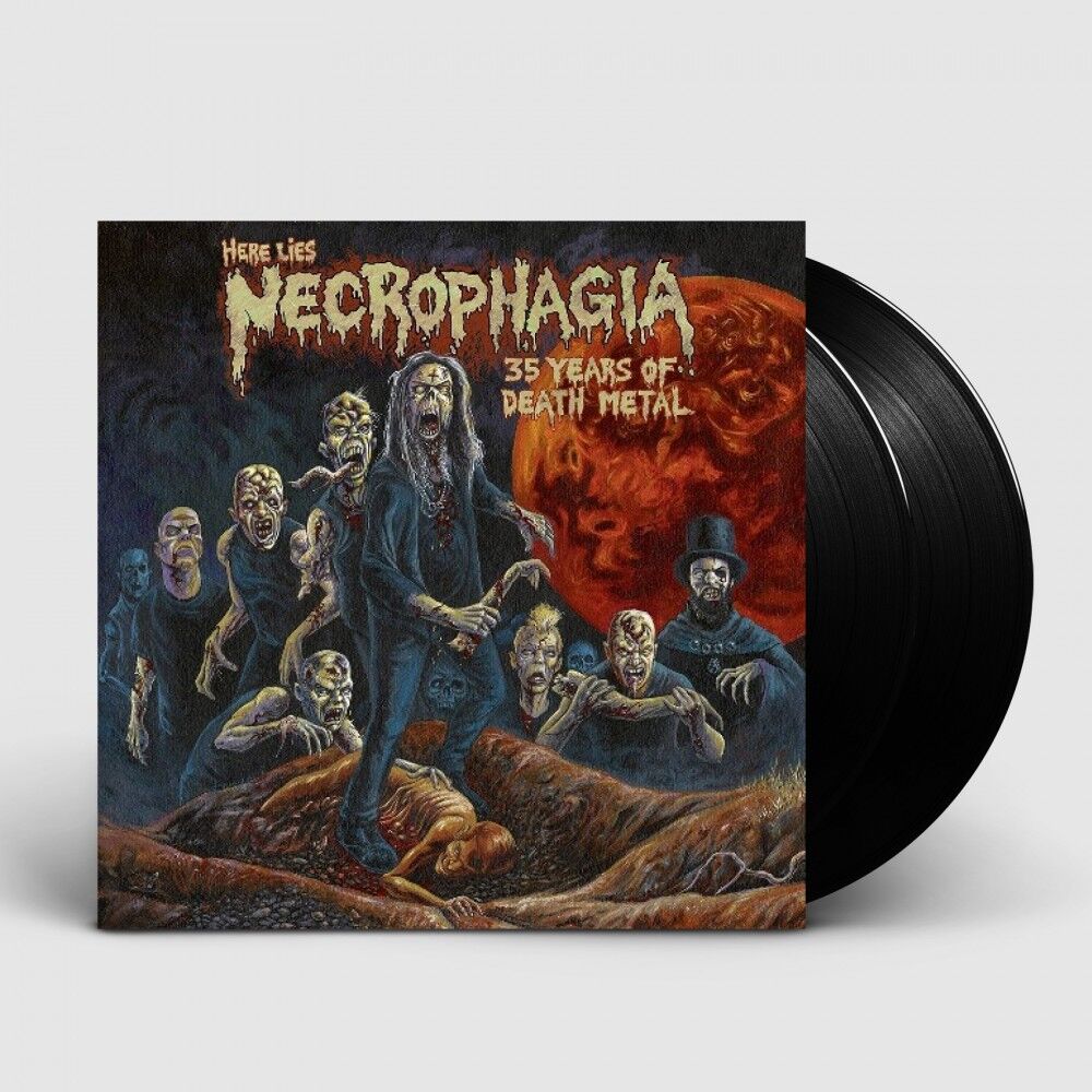 NECROPHAGIA - Here Lies Necrophagia [BLACK DLP]