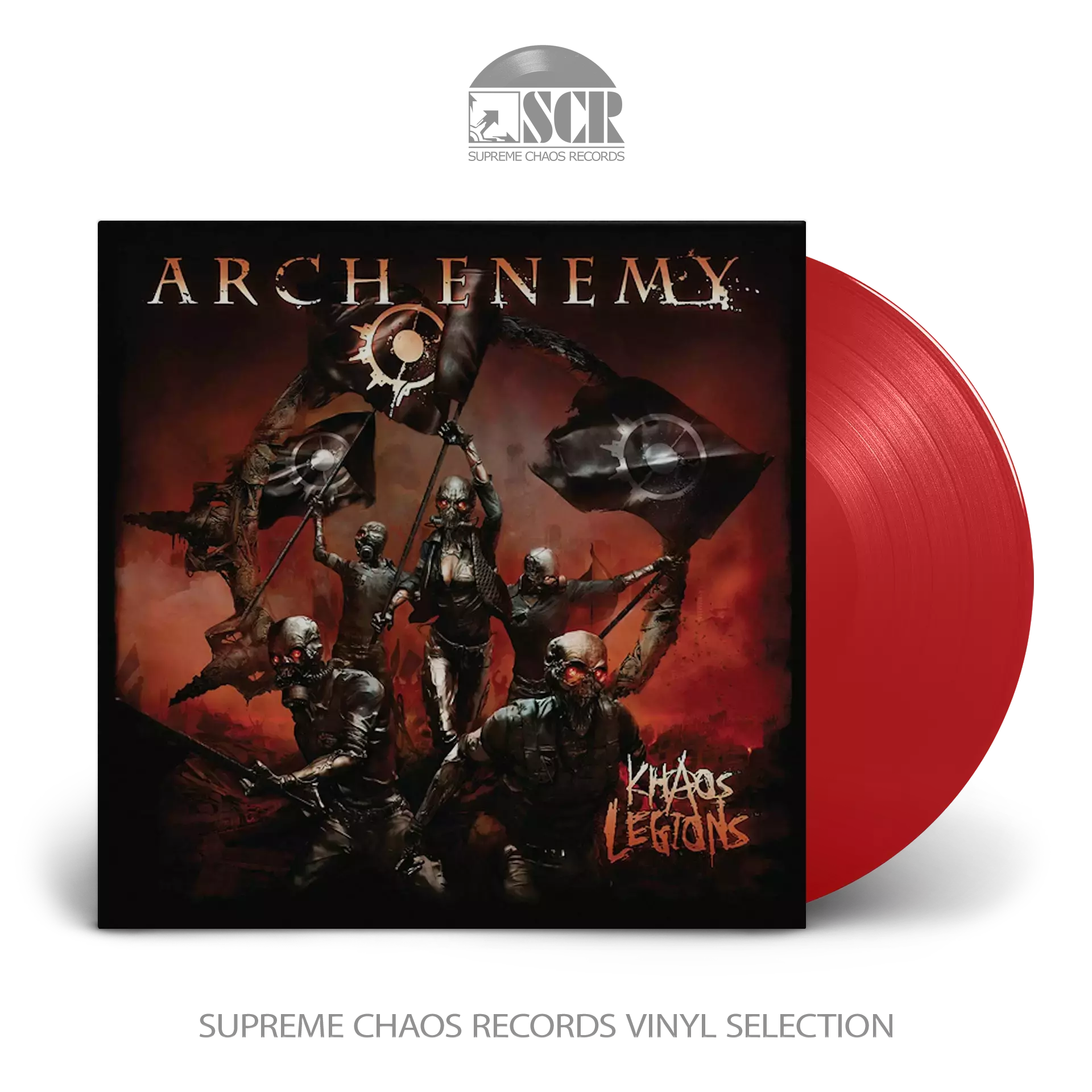 ARCH ENEMY - Khaos Legions (Re-Issue 2023)  [TRANSPARENT RED LP]