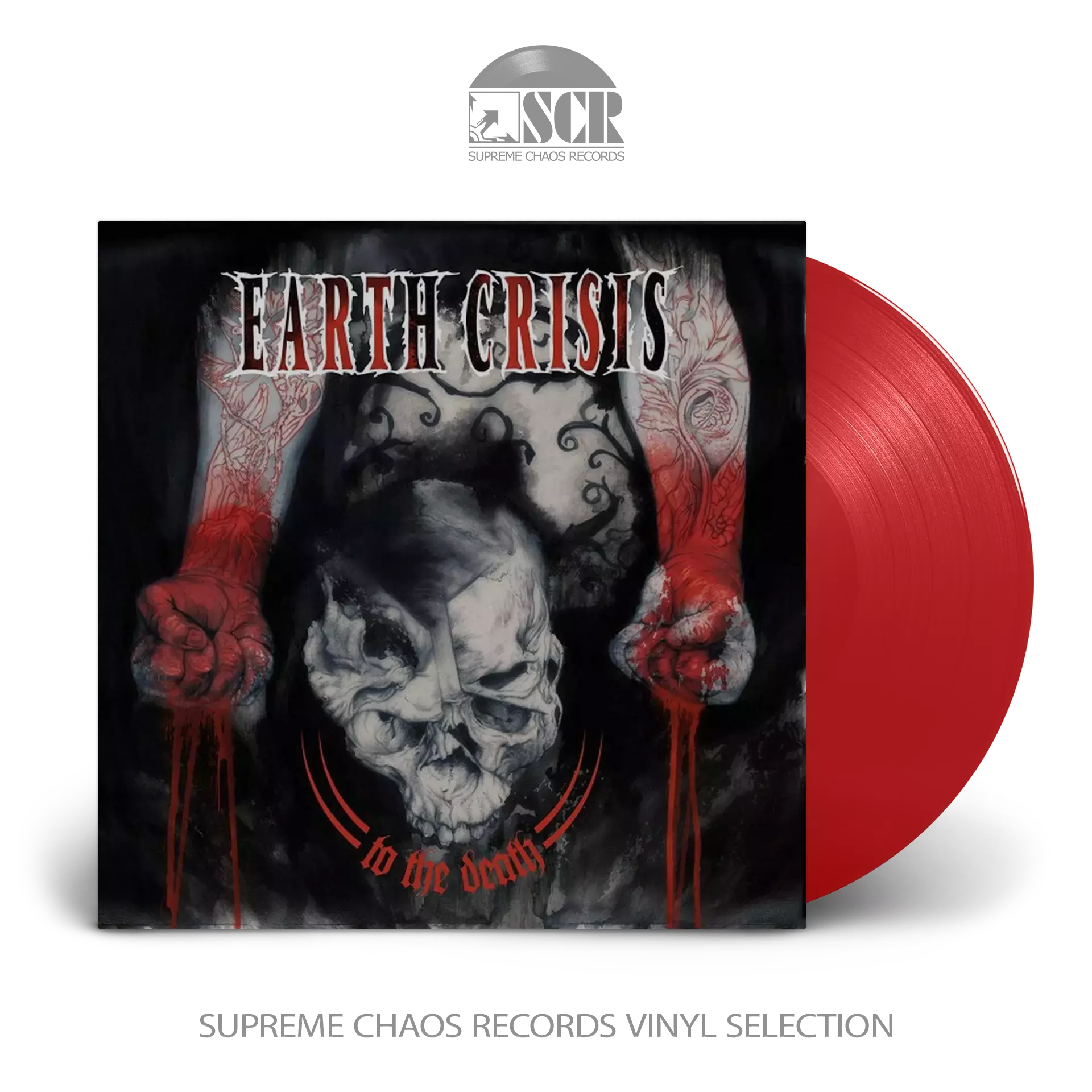 EARTH CRISIS - To The Death [CLEAR BLOOD RED LP]