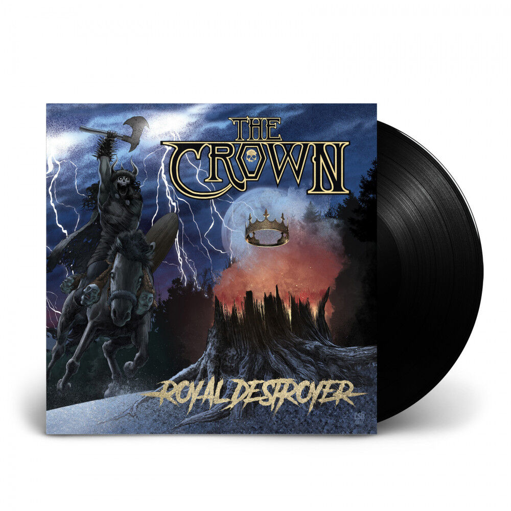 THE CROWN - Royal Destroyer [BLACK LP]