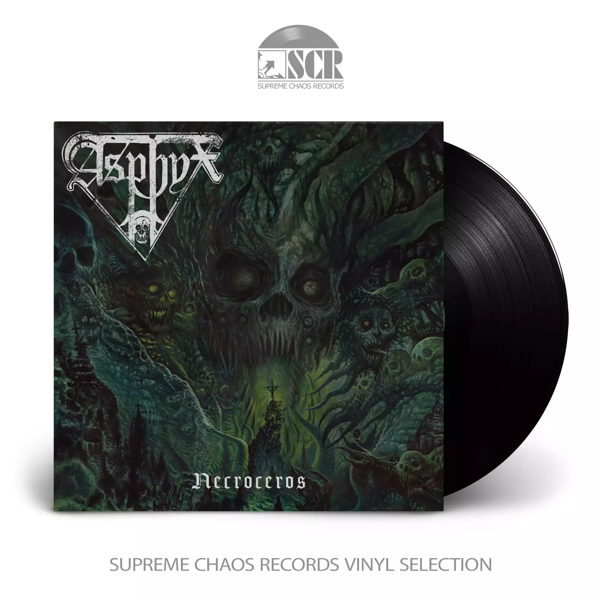 ASPHYX - Necroceros [BLACK LP]