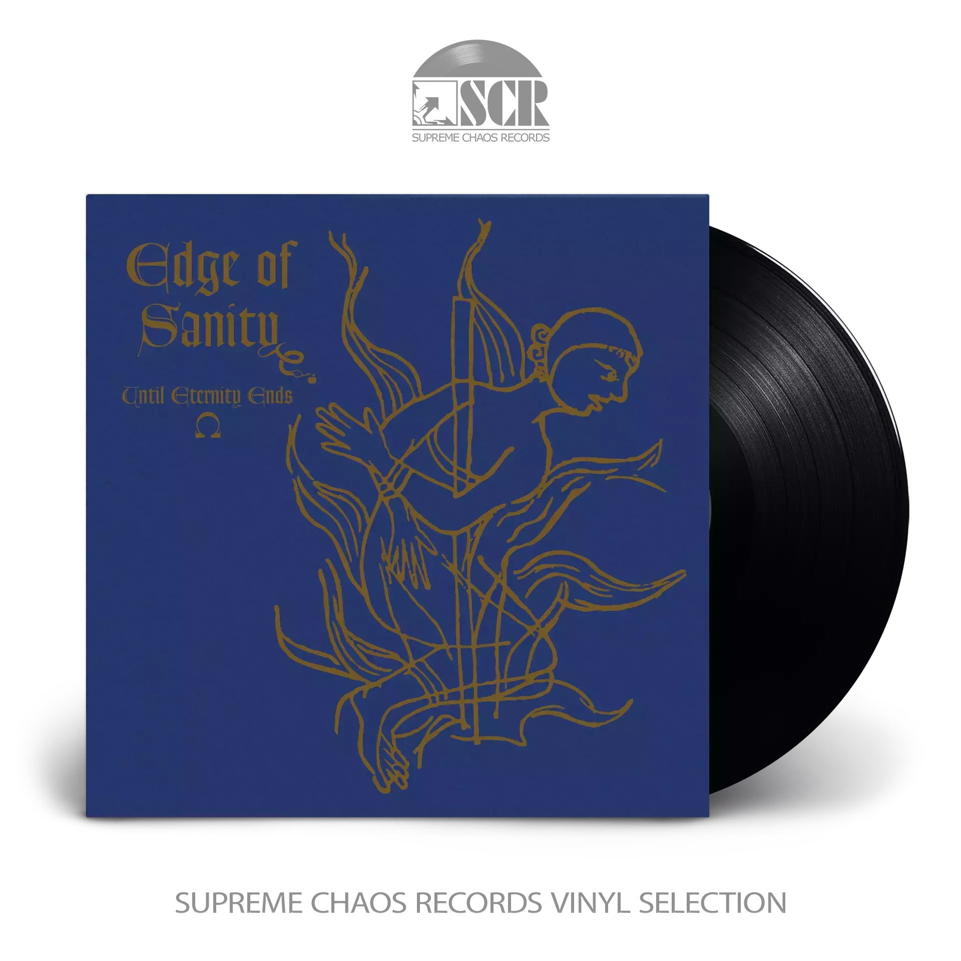 EDGE OF SANITY - Until Eternity Ends - EP (Re-Issue 2024) [BLACK 12" MAXI SINGLE LP]