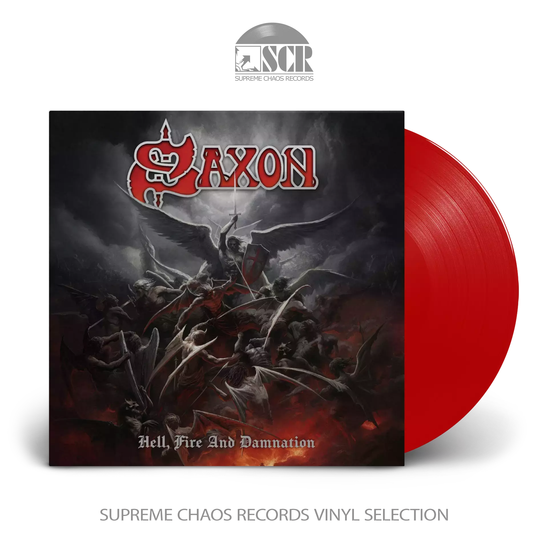SAXON - Hell, Fire And Damnation [RED LP]