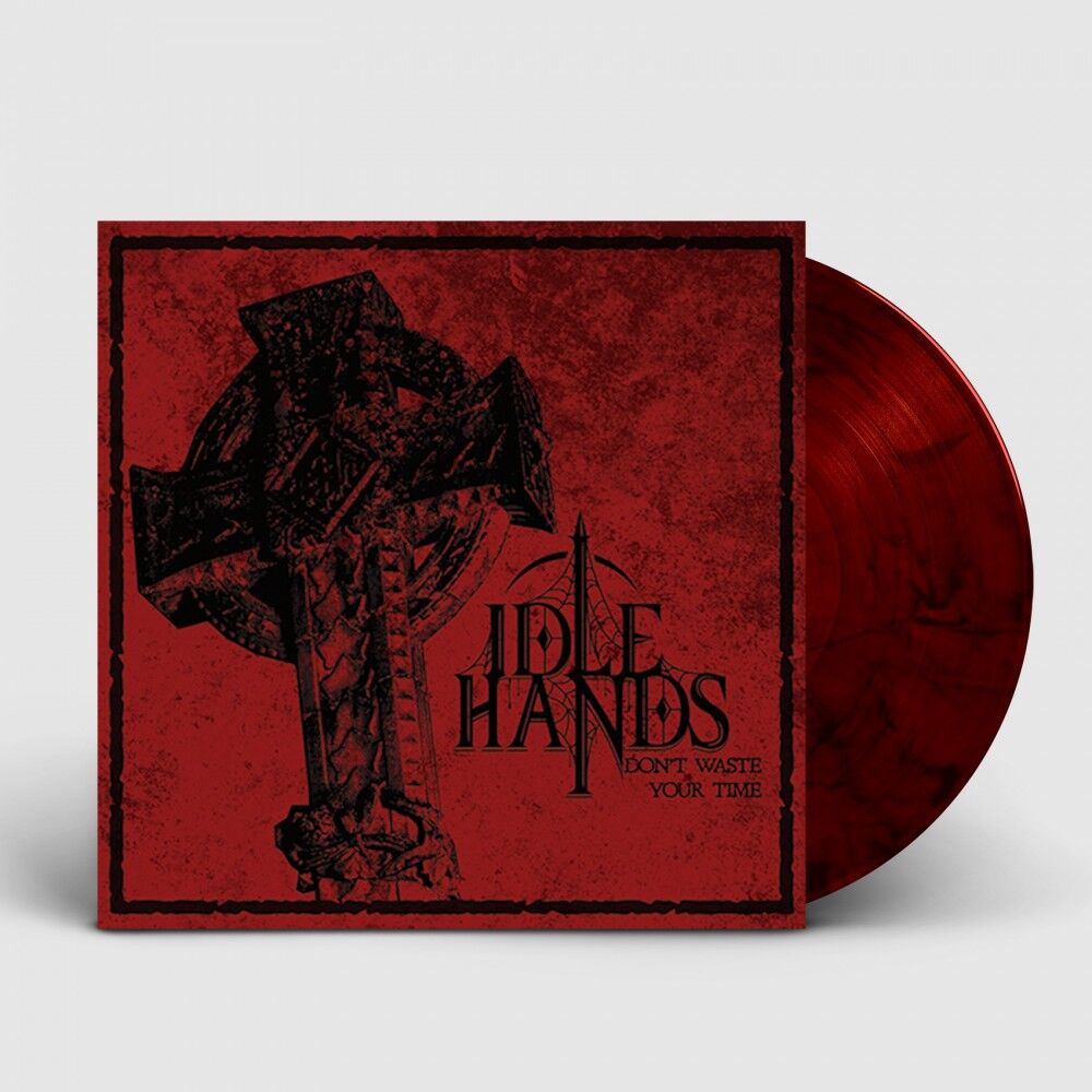 IDLE HANDS - Don't Waste Your Time [RED/BLACK LP]