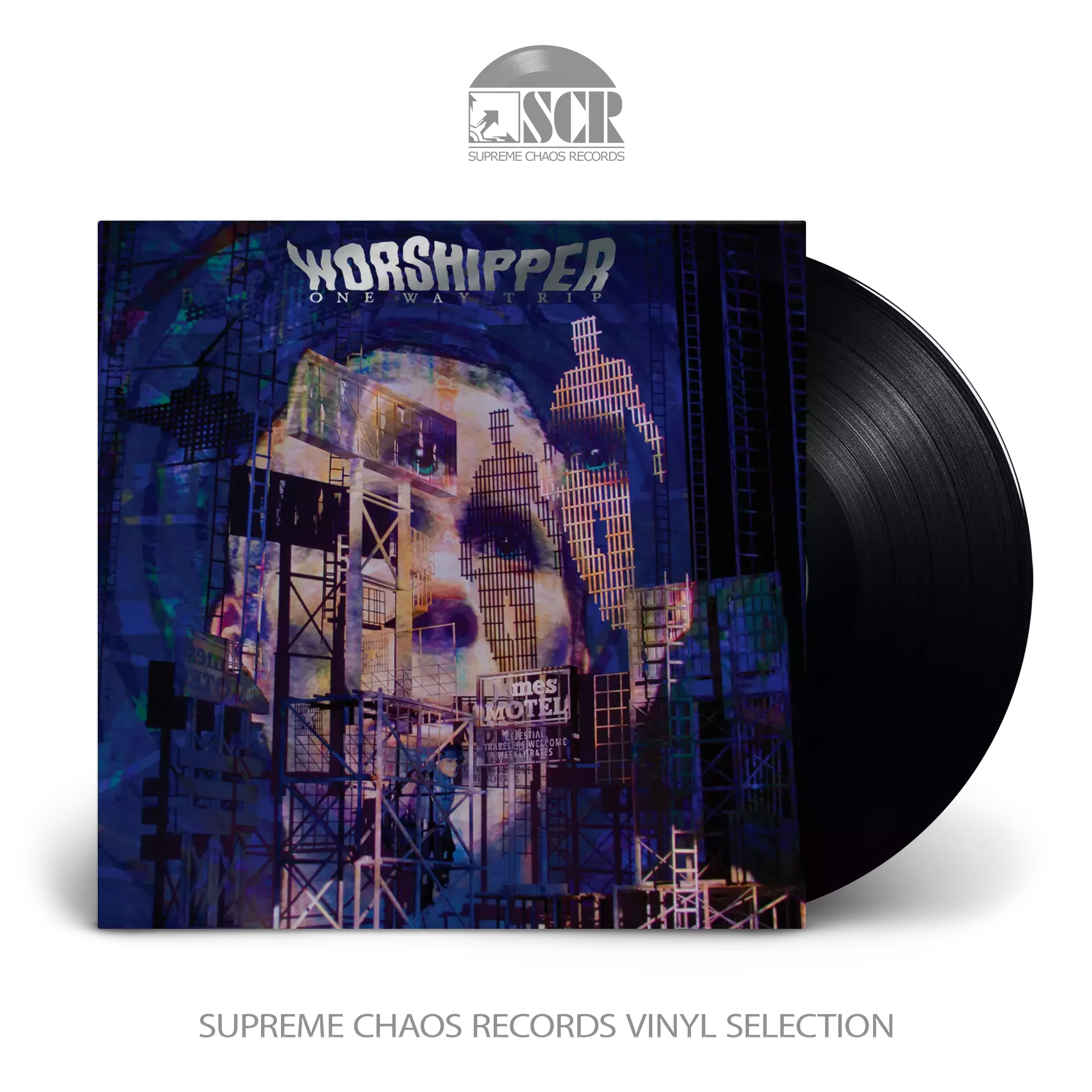 WORSHIPPER - One Way Trip [BLACK LP]