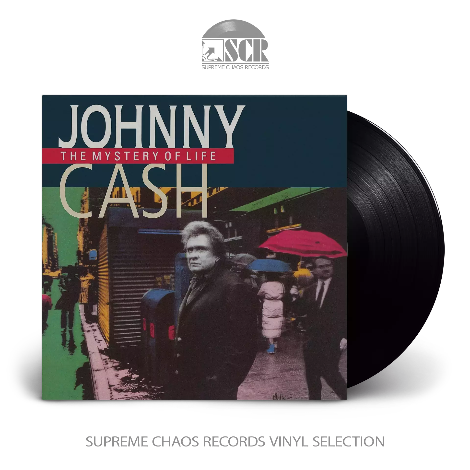 JOHNNY CASH - The Mystery Of Life (Remastered) [BLACK LP]