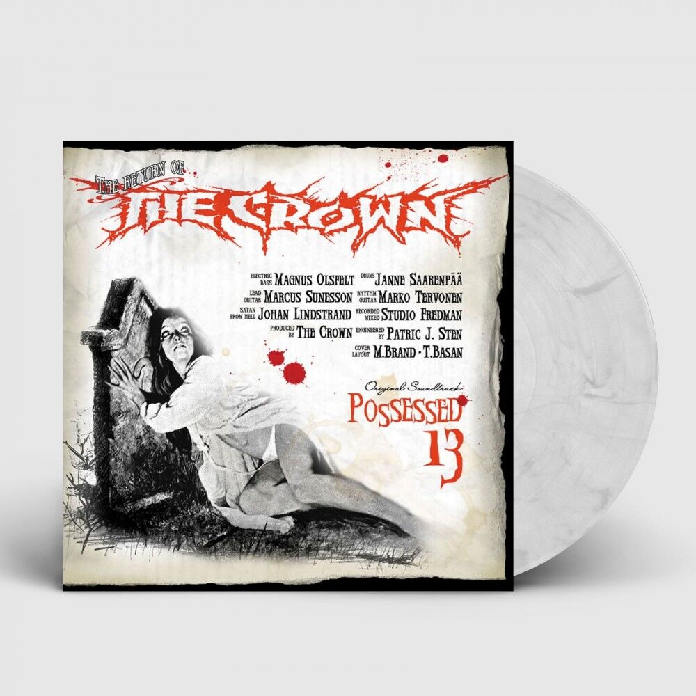 THE CROWN - Possessed 13 [GREY LP]