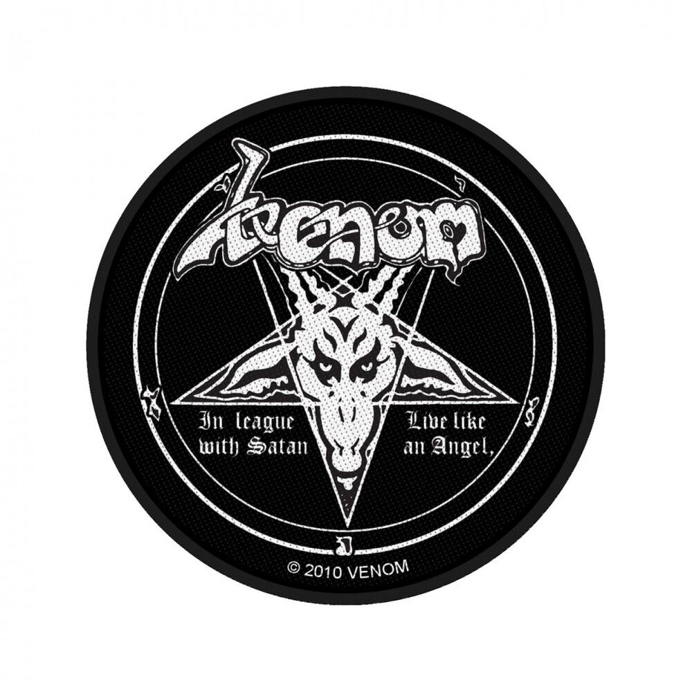 VENOM - In League With Satan [WOVEN PATCH PATCH]