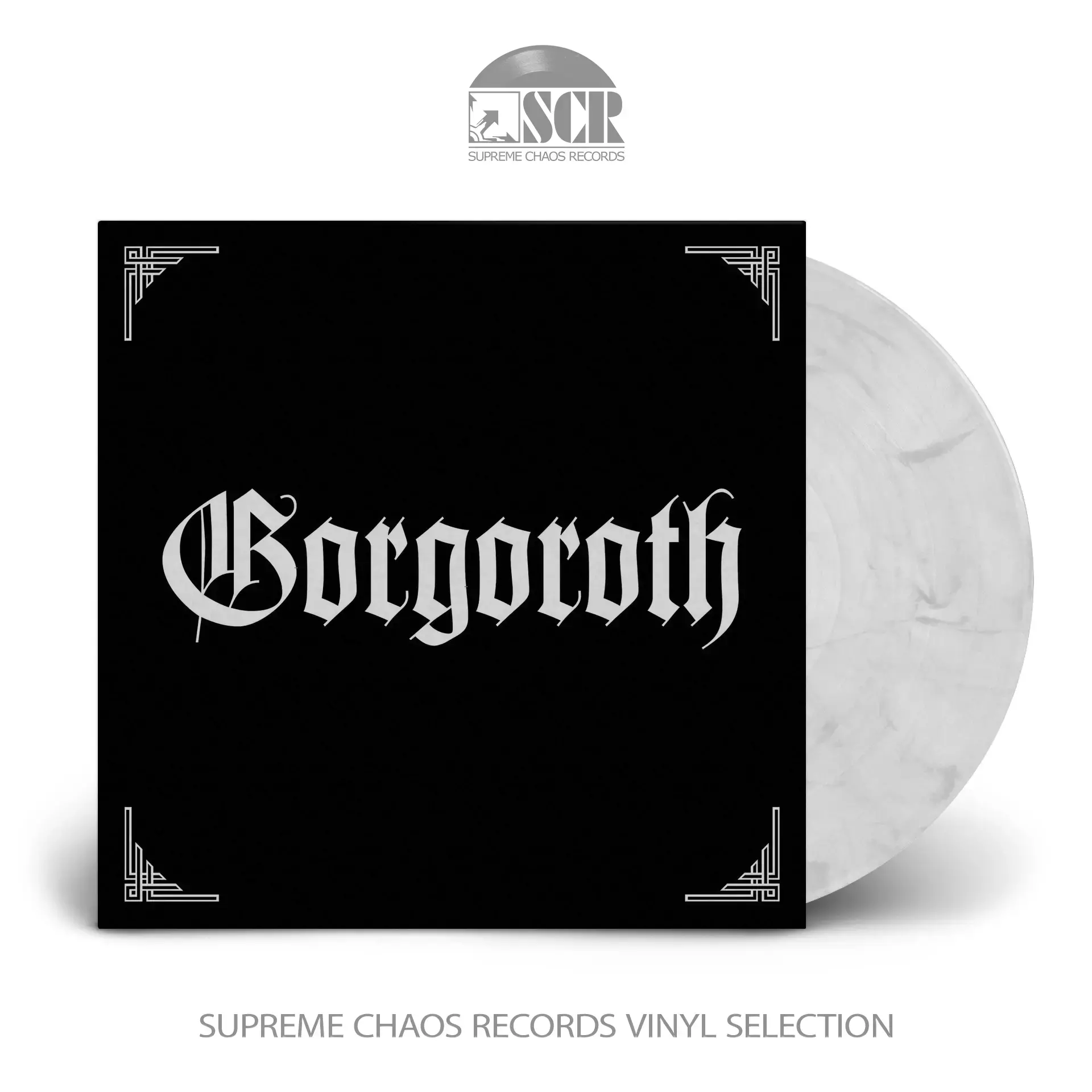 GORGOROTH - Pentagram [BLACK/WHITE MARBLED LP]