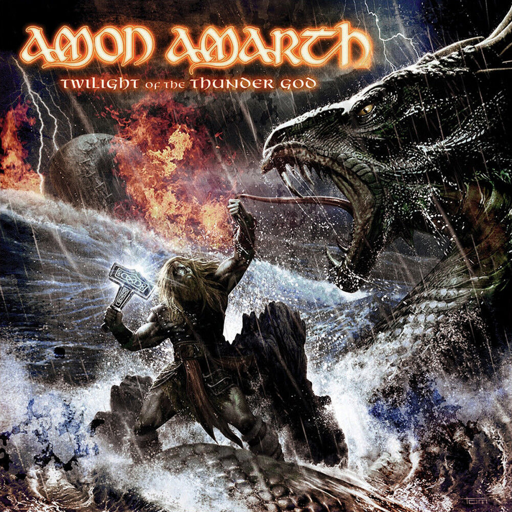 AMON AMARTH - Twilight Of The Thunder God [GREY/BLUE MARBLED LP]